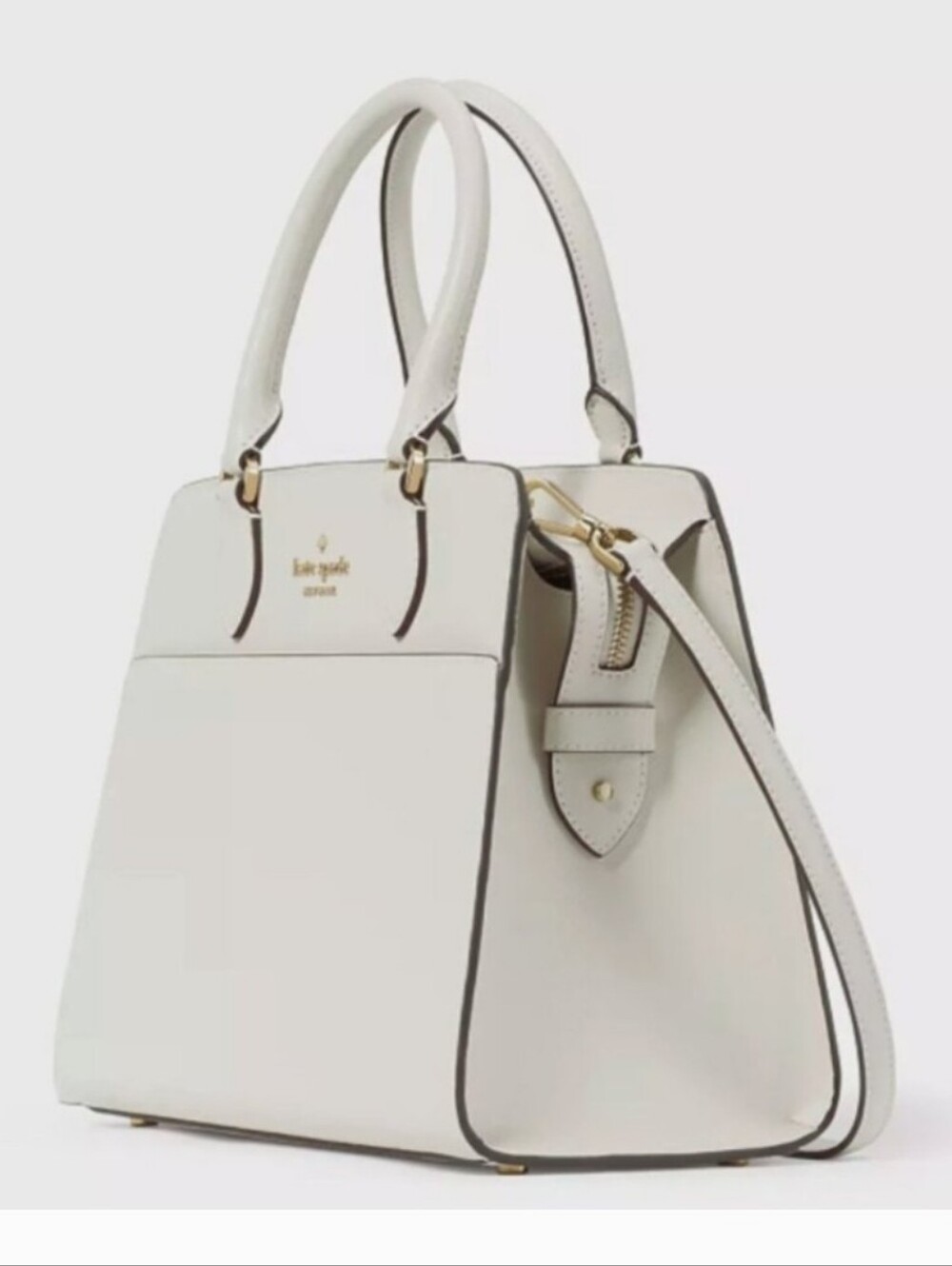 NWT Kate Spade Madison Saffiano Leather Medium Satchel Bag - Picture 2 of 5